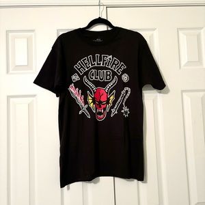 NWT Stranger Things Hellfire Club T Shirt